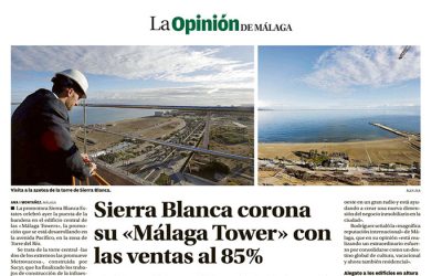 Sierra Blanca crowns its “Málaga Tower” with sales reaching 85%